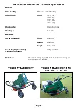 Preview for 6 page of Groundsman TC4GCO Operator'S Manual