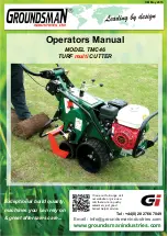 Groundsman TMC46 Operator'S Manual предпросмотр