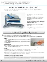 Preview for 6 page of GroupeSTAHL HOTRONIX FUSION Operator'Smanual