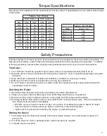 Preview for 3 page of Grouser Products Ag Pro Plus Owner'S Manual & Parts Book