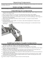 Preview for 4 page of Grouser Products Ag Pro Plus Owner'S Manual & Parts Book