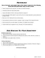 Предварительный просмотр 4 страницы Grouser 4100 Owner'S Manual