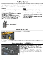 Preview for 2 page of Grouser Ag Pro Plus Undercarriage Installation Instructions Manual