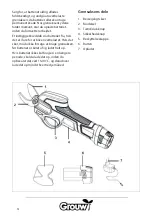 Предварительный просмотр 4 страницы Grouw! 68142 Instruction Manual