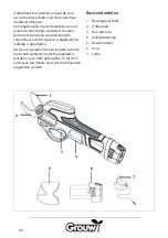 Предварительный просмотр 60 страницы Grouw! 68142 Instruction Manual