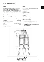 Предварительный просмотр 5 страницы Grouw! 70232 Instruction Manual