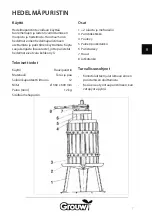 Предварительный просмотр 11 страницы Grouw! 70232 Instruction Manual