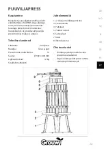 Предварительный просмотр 23 страницы Grouw! 70232 Instruction Manual