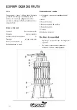 Предварительный просмотр 26 страницы Grouw! 70232 Instruction Manual