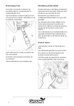 Preview for 8 page of Grouw! 89085 Instruction Manual