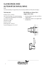 Предварительный просмотр 6 страницы Grouw! 97298 Instruction Manual