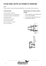 Предварительный просмотр 10 страницы Grouw! 97298 Instruction Manual