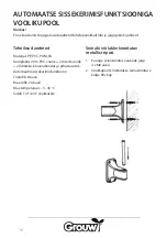 Предварительный просмотр 16 страницы Grouw! 97298 Instruction Manual