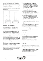 Предварительный просмотр 36 страницы Grouw! 97560 Instruction Manual