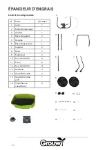 Предварительный просмотр 24 страницы Grouw! 97561 Instruction Manual