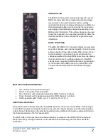 Preview for 2 page of Grove Audio GMS-742a MIDI Preliminary Operation Manual