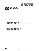 Предварительный просмотр 3 страницы Grove toucan 1010 Service Manual