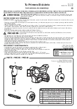 Предварительный просмотр 2 страницы grow 'n up SmartStart Bike Instruction Manual