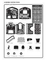 Preview for 2 page of grow 'n up Wriggle N Slide Playhouse Assembly Instructions Manual