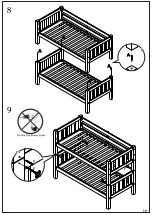 Preview for 10 page of Grow Jubilee Bunk Bed JUB109 Series Assembly Instructions Manual