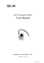 Grow R503 User Manual preview