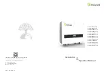 Preview for 1 page of Growatt 10000TL3-S Installation & Operation Manual