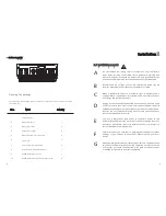 Preview for 3 page of Growatt Grid Installation & Operation Manual