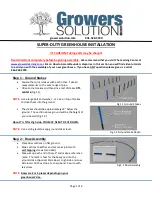 Growers SOLUTION SUPER-DUTY Installation preview