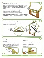 Preview for 3 page of Growing Spaces 42' GROWING DOME SNOWSHED DOORWAY Installation Manual