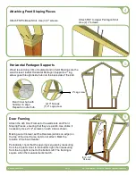 Preview for 4 page of Growing Spaces 42' GROWING DOME SNOWSHED DOORWAY Installation Manual