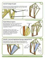 Preview for 6 page of Growing Spaces 42' GROWING DOME SNOWSHED DOORWAY Installation Manual