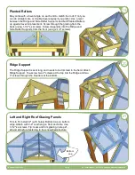 Preview for 9 page of Growing Spaces 42' GROWING DOME SNOWSHED DOORWAY Installation Manual