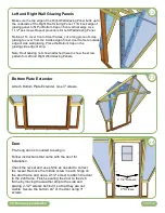 Preview for 10 page of Growing Spaces Doorway Installation Manual