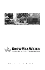 Preview for 10 page of GrowMax Water ECO GROW 240 Quick Start Manual