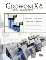 Предварительный просмотр 1 страницы Growonix EX1000 Owner'S Manual