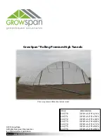 GrowSpan 111770 Instructions Manual preview