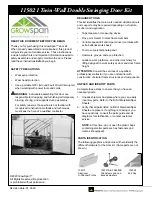 GrowSpan 115021 Quick Start Manual предпросмотр