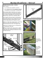 Предварительный просмотр 18 страницы GrowSpan 500 Cold Frame 30' Wide Series Assembly Instructions Manual