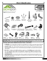 Preview for 5 page of GrowSpan Gothic Premium H5CRU Assembly Instructions Manual