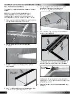 Предварительный просмотр 40 страницы GrowSpan Gothic Pro 106314R Instructions Manual