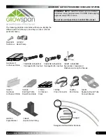 Preview for 5 page of GrowSpan Gothic Pro Series Manual