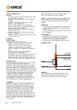 Предварительный просмотр 2 страницы Groz LED/180 Instruction Manual