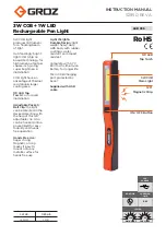 Groz LED 335 Instruction Manual preview