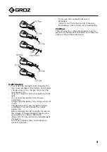 Preview for 3 page of Groz LED-402 Instruction Manual