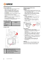 Предварительный просмотр 2 страницы Groz LED 550 Instruction Manual