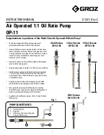 Preview for 1 page of Groz OP-11 Instruction Manual