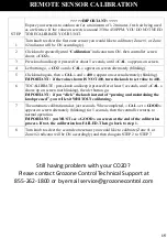 Preview for 17 page of Grozone Control CO2D User Manual