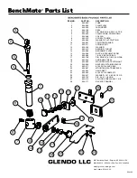 Предварительный просмотр 4 страницы GRS BenchMate Instructions