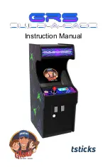 GRS BUILD-A-CADE Instruction Manual preview