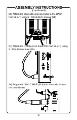 Preview for 18 page of GRS BUILD-A-CADE Instruction Manual